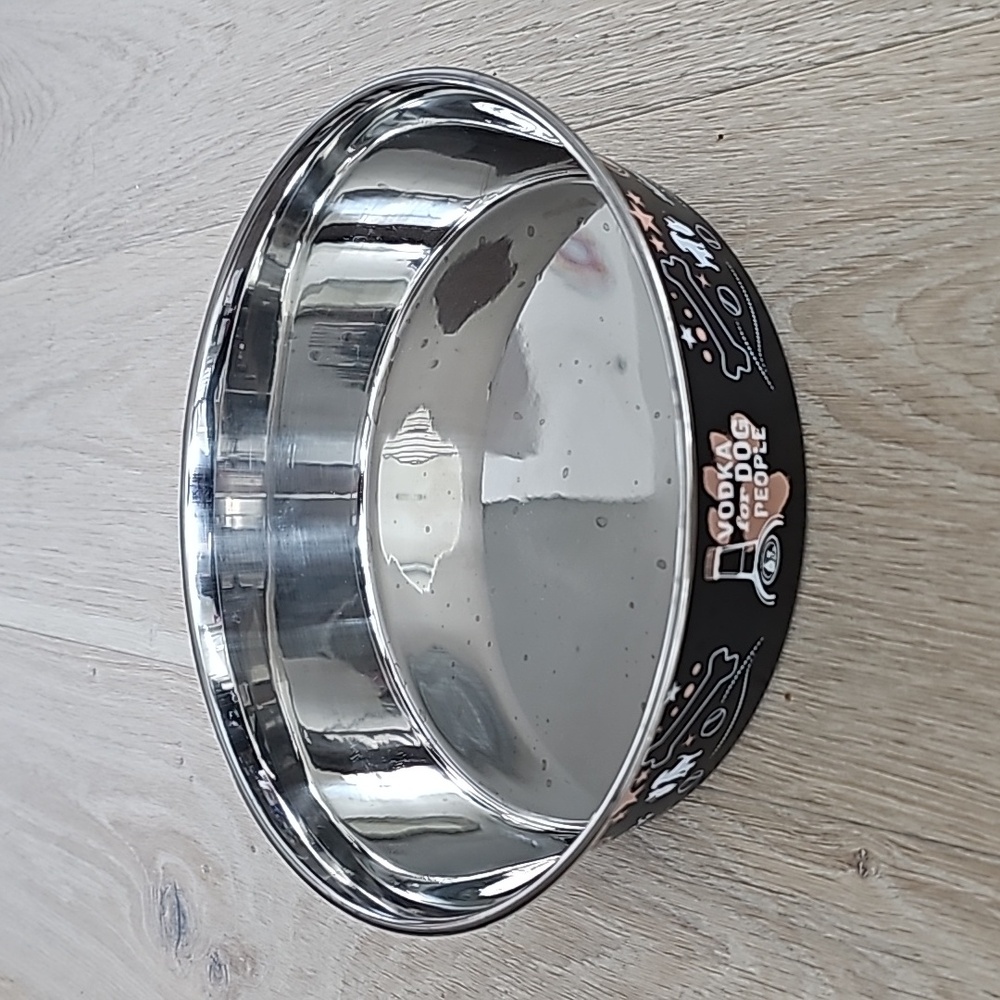 NWOT Tito's Vodka Large Pet Water Bowl